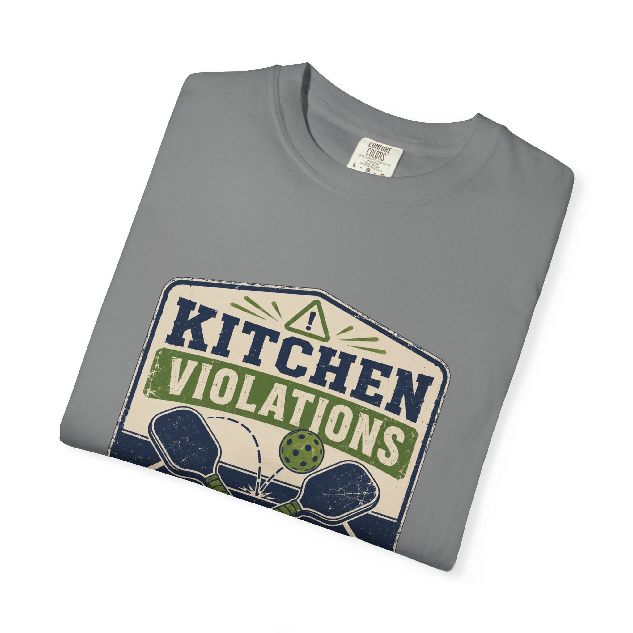 Kitchen Violations Build Character T-Shirt