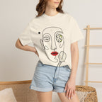 Abstract Pickleball Portrait T-Shirt