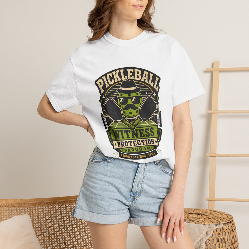 Pickleball Witness Protection T-Shirt