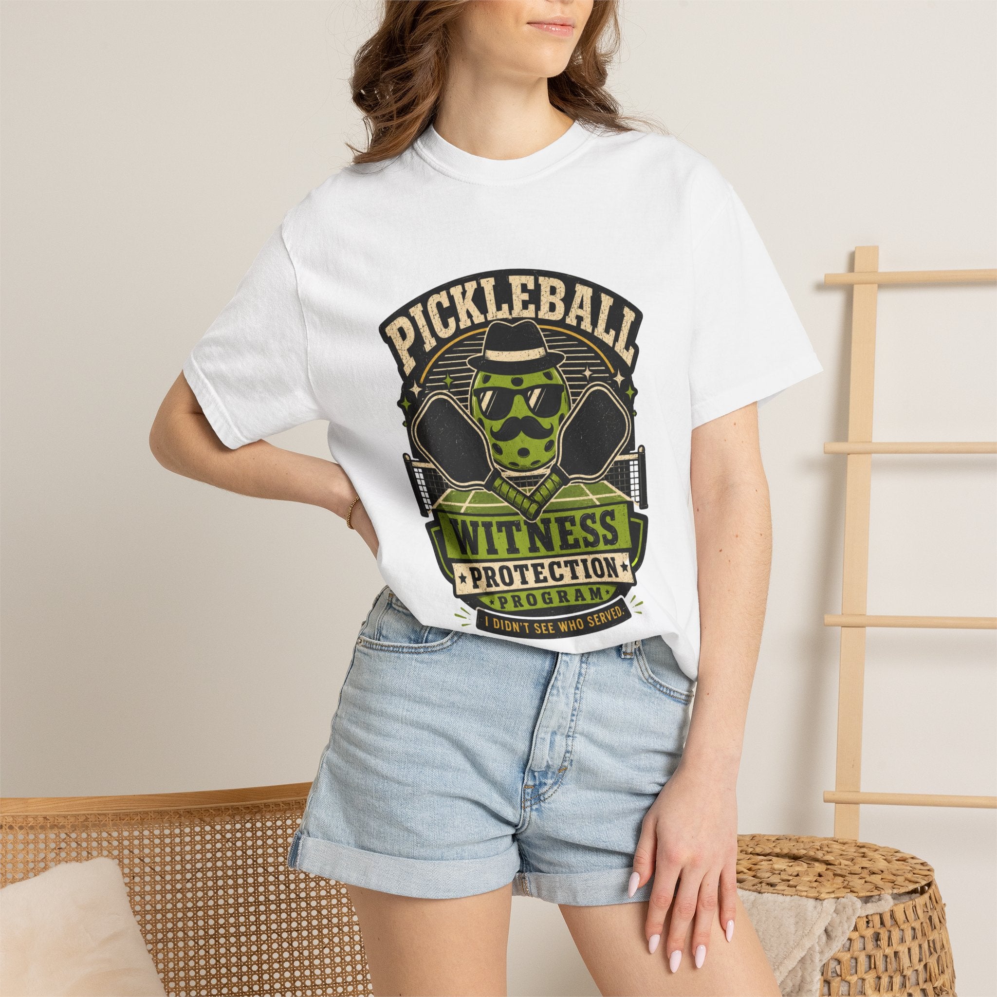 Pickleball Witness Protection T-Shirt