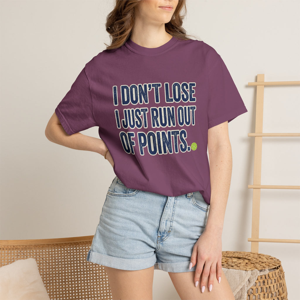 Pickleball Out Of Points T-Shirt