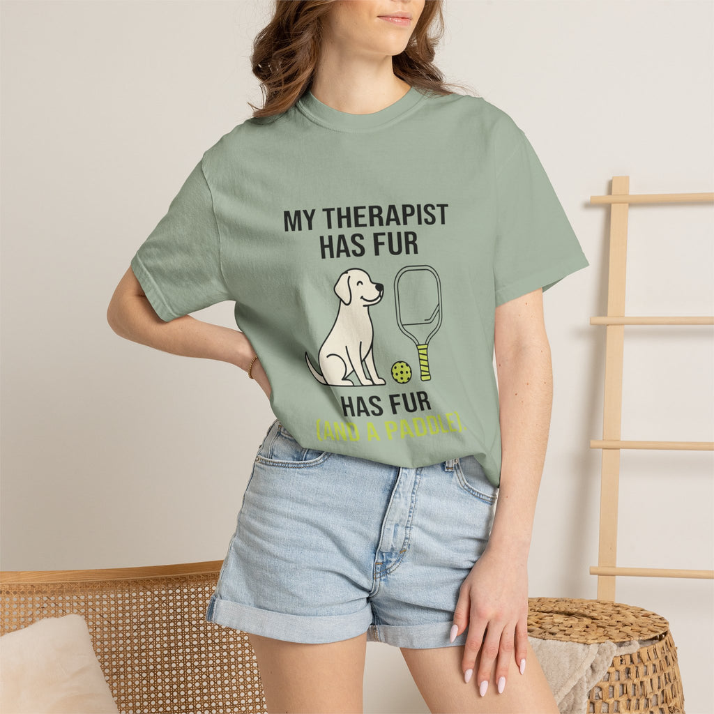 Pickleball Dog Therapist T-Shirt
