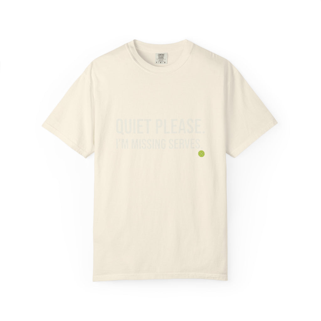 Quiet Please Missing Serves T-Shirt