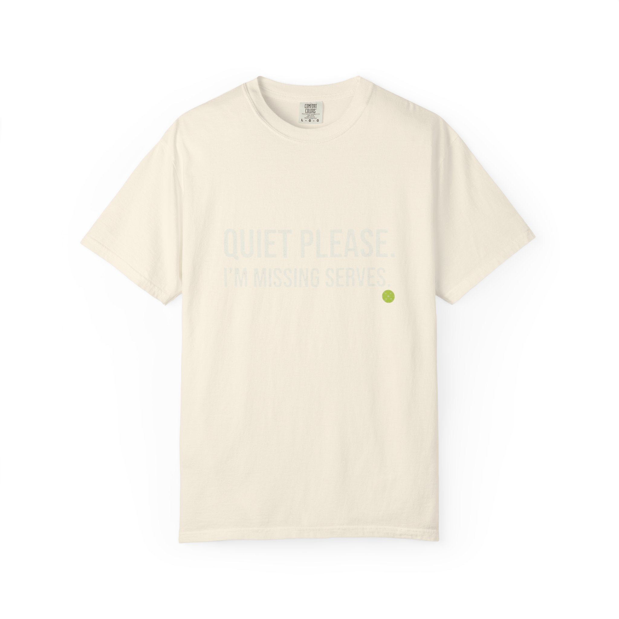 Quiet Please Missing Serves T-Shirt