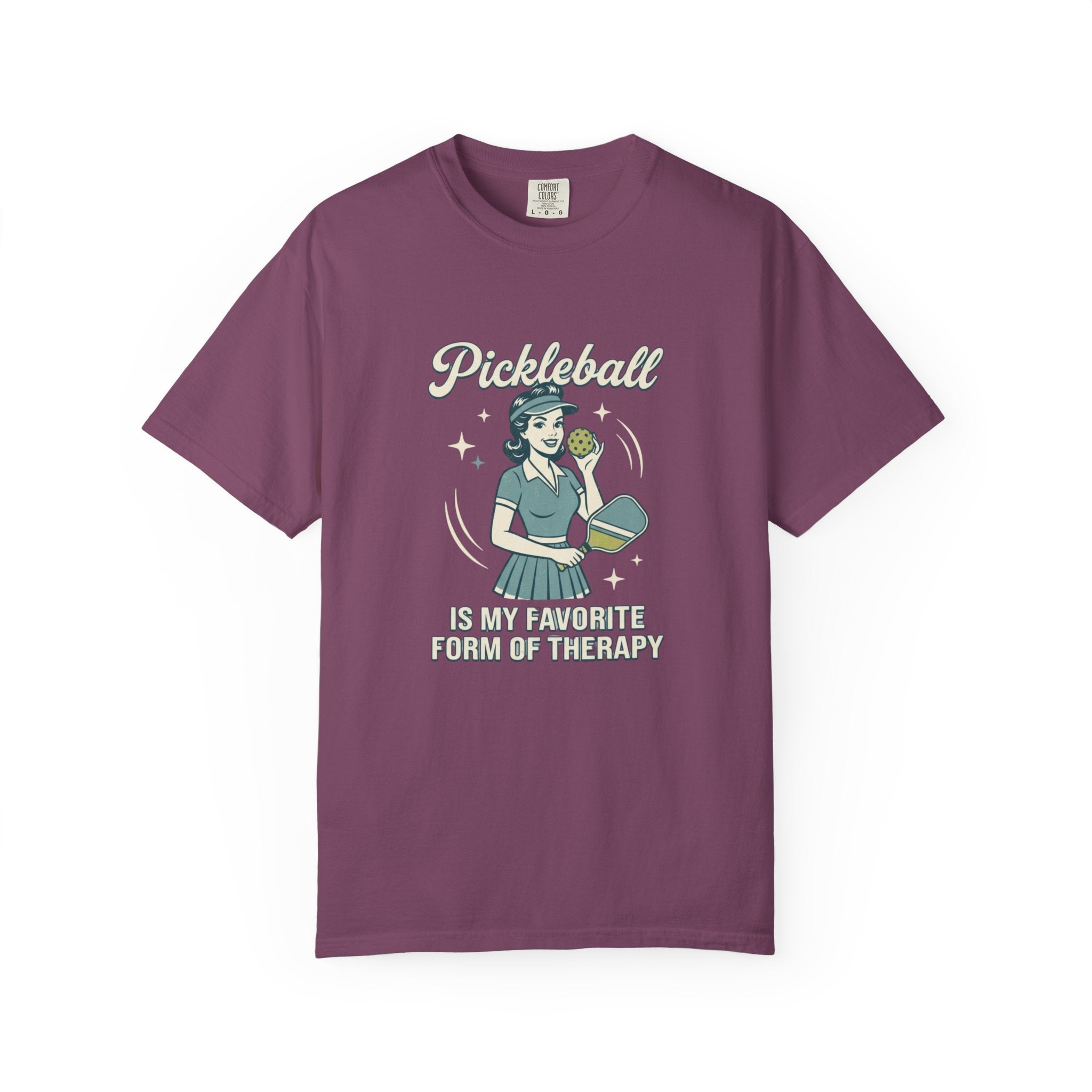 Retro Pickleball Therapy T-Shirt