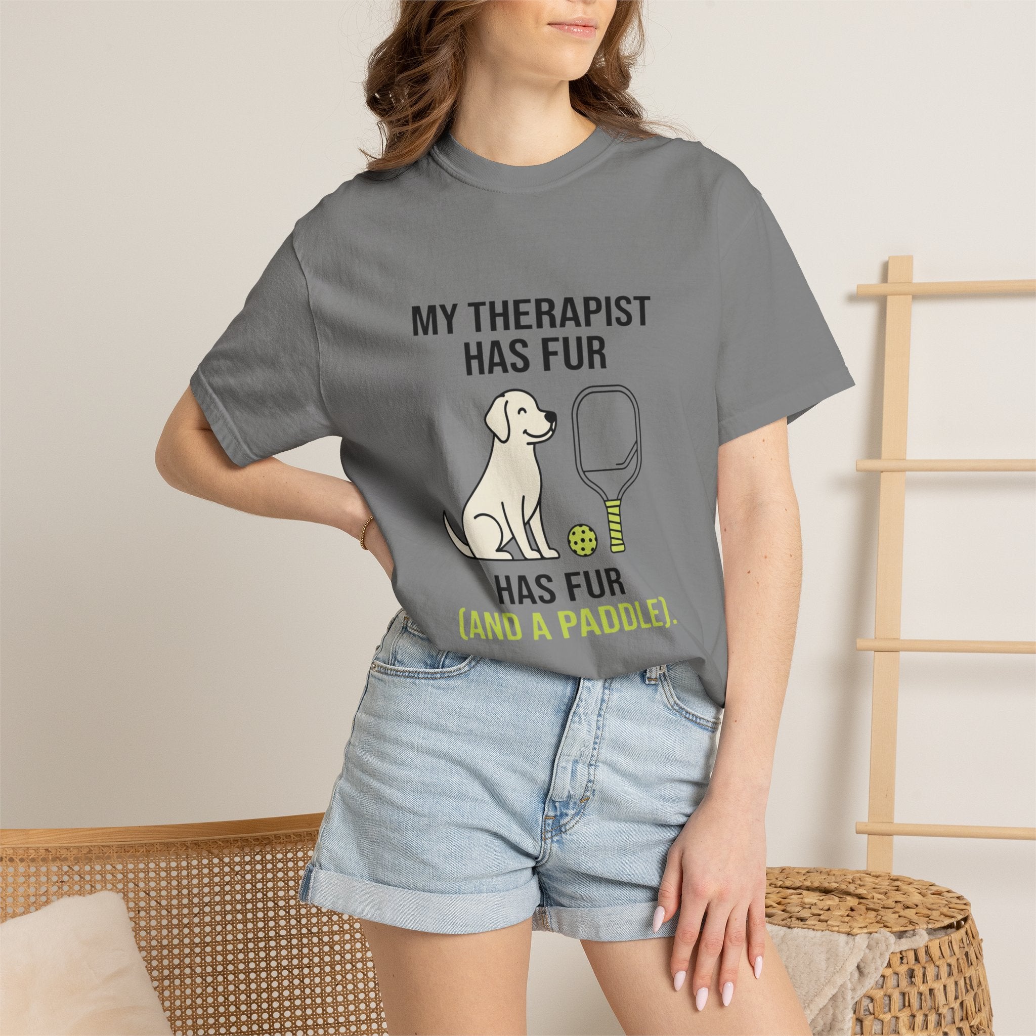 Pickleball Dog Therapist T-Shirt