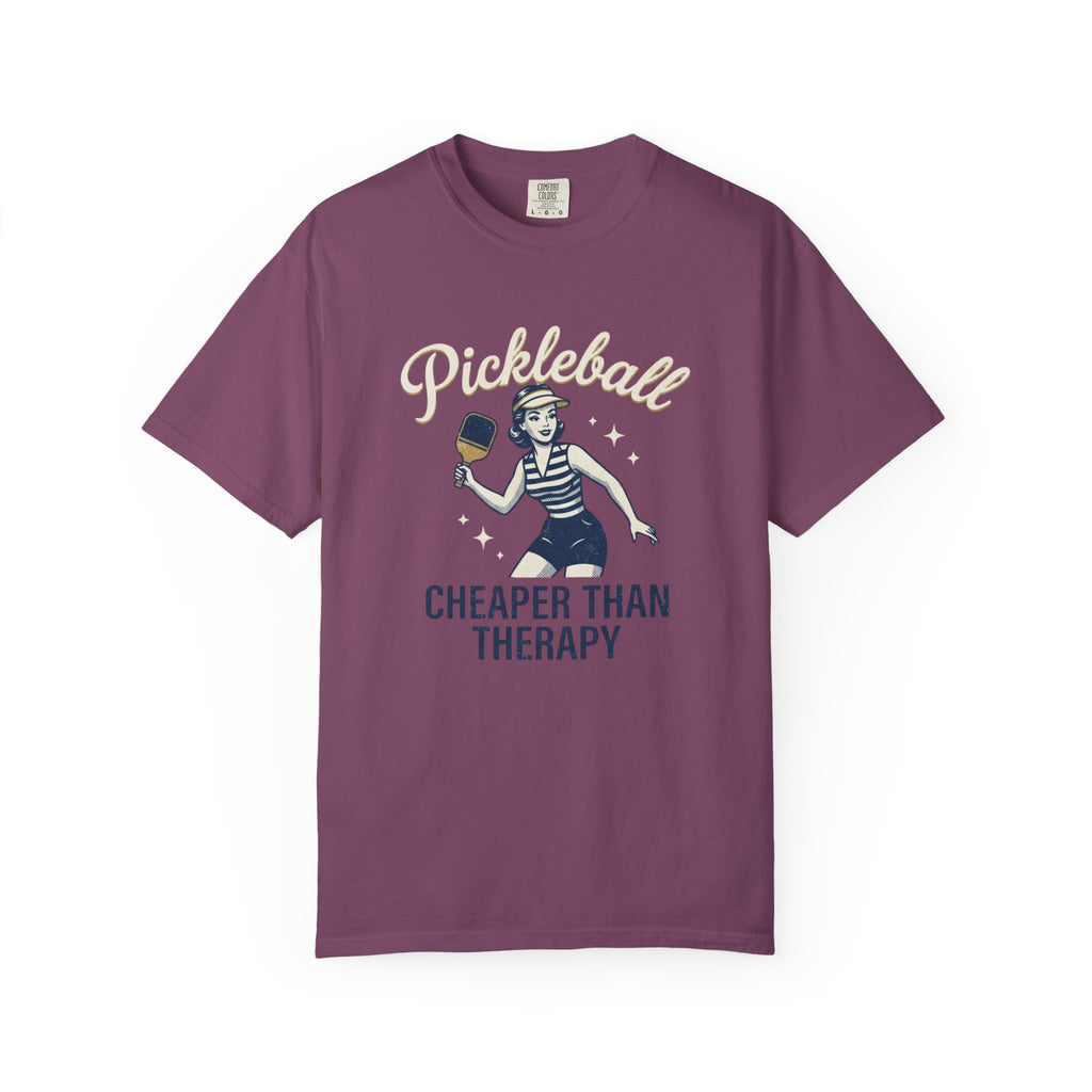 Pickleball Cheaper Than Therapy T-Shirt