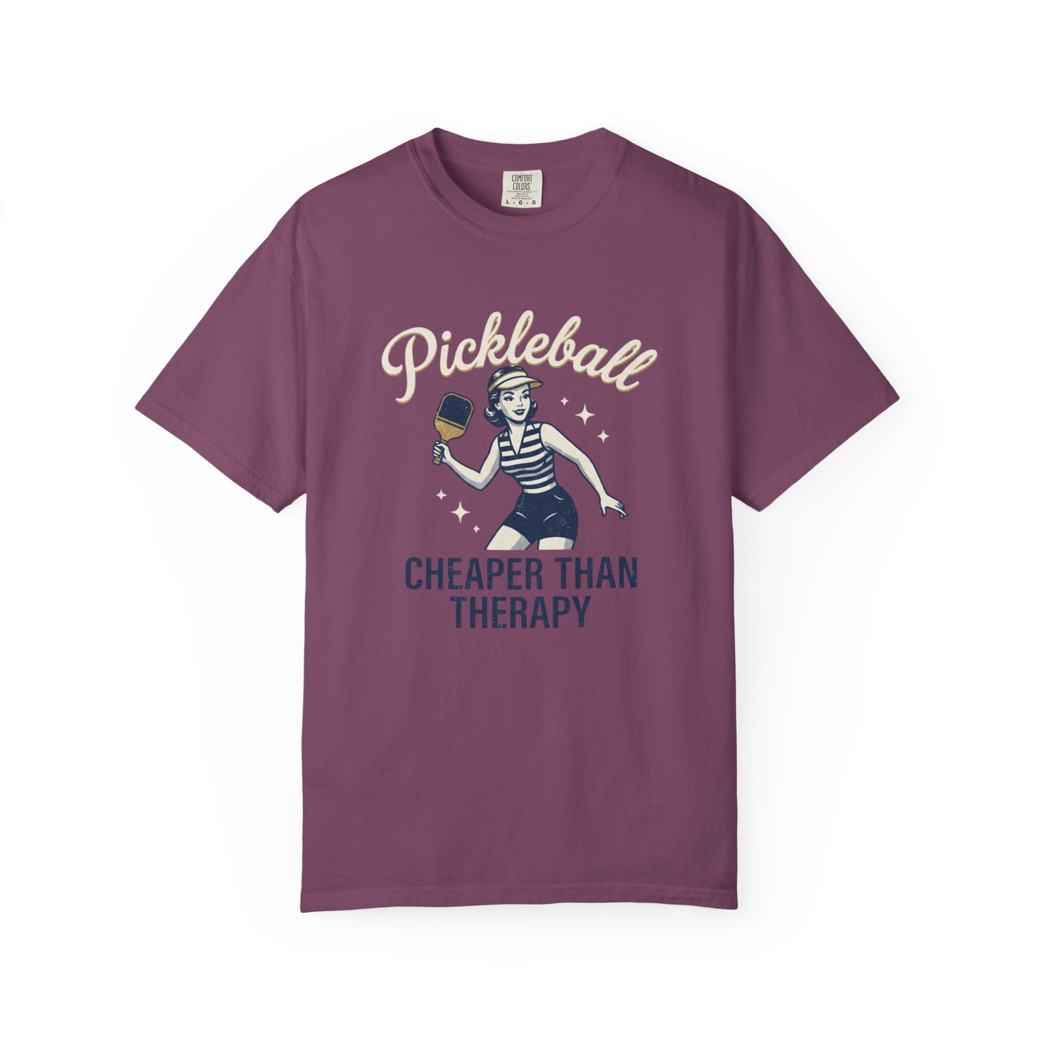 Pickleball Cheaper Than Therapy T-Shirt