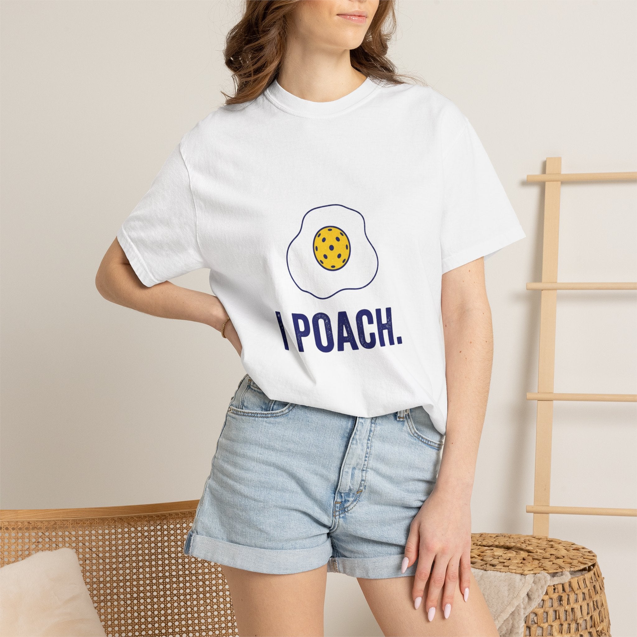 I Poach Pickleball Egg T-Shirt