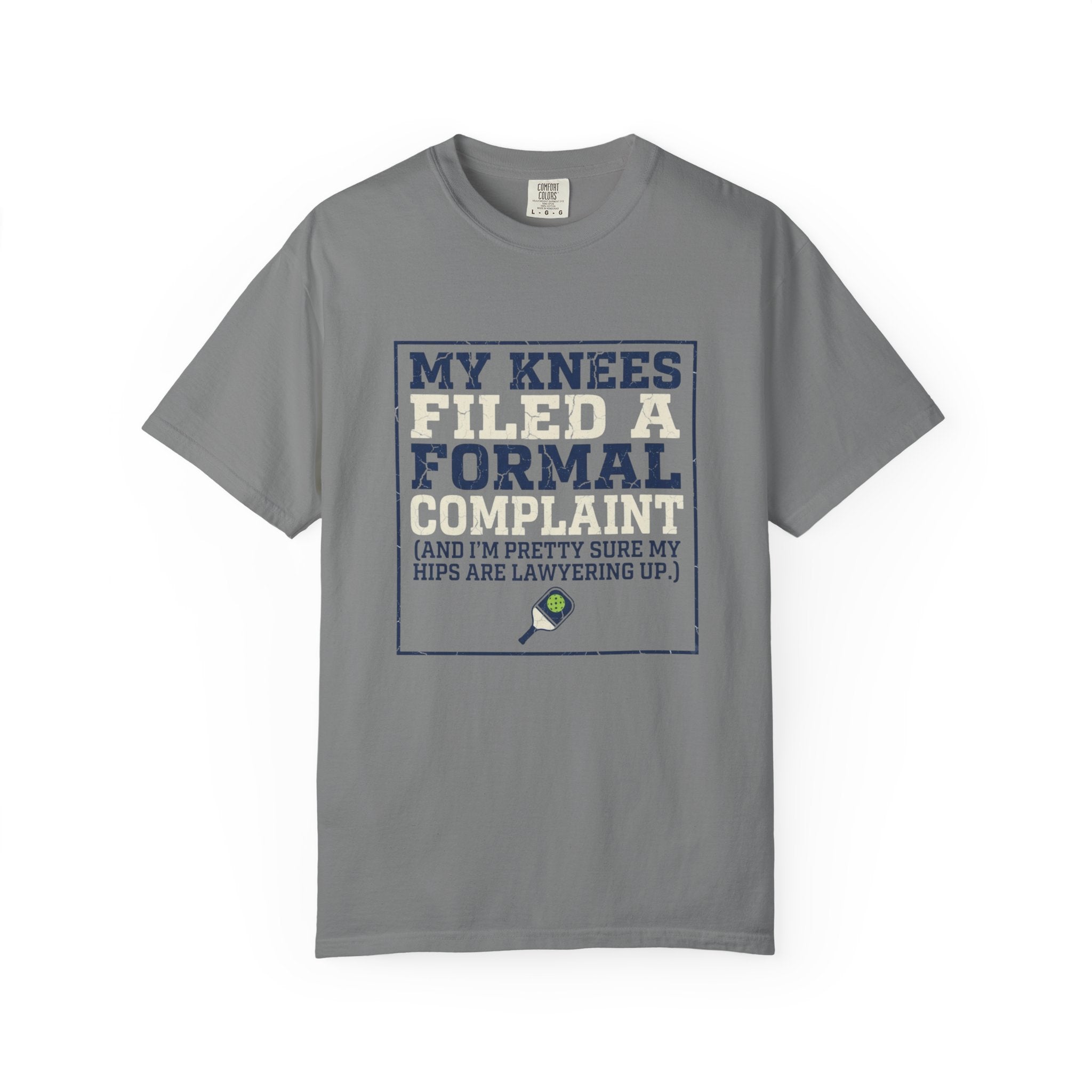 Pickleball Knees Formal Complaint T-Shirt