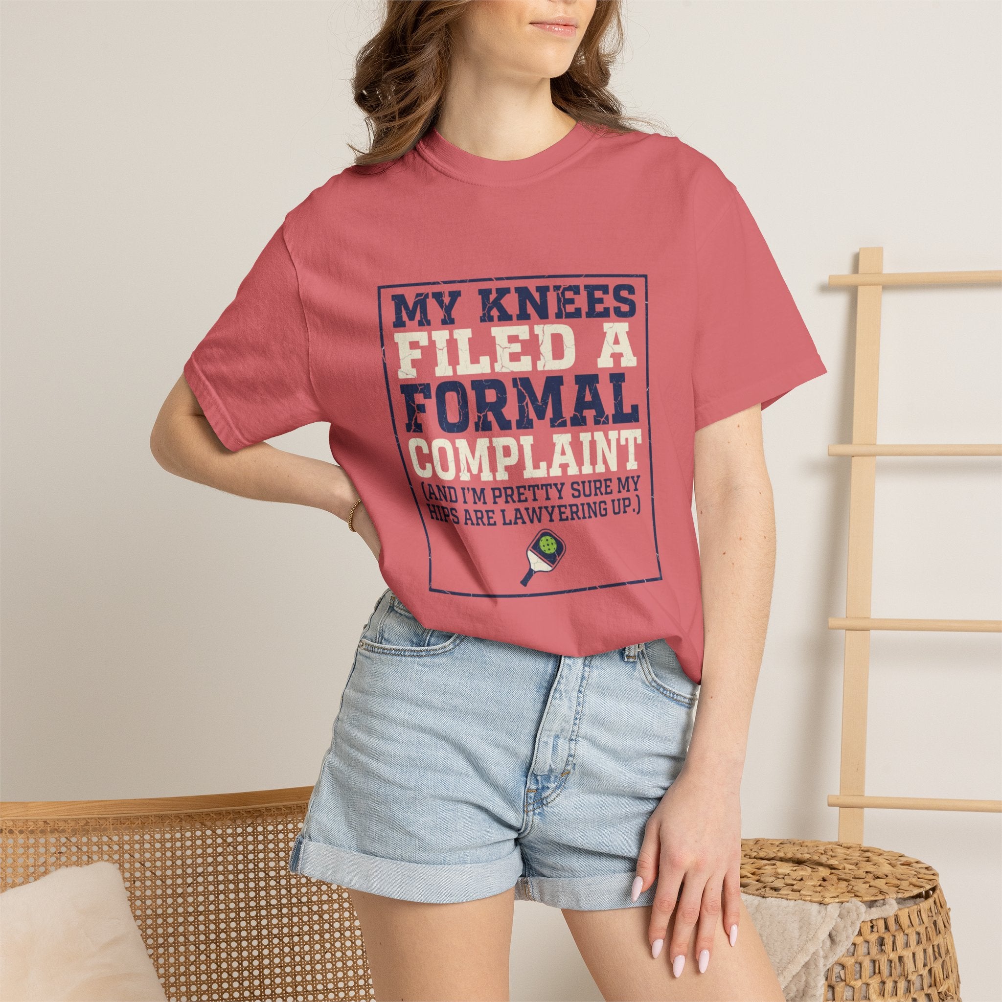 Pickleball Knees Formal Complaint T-Shirt