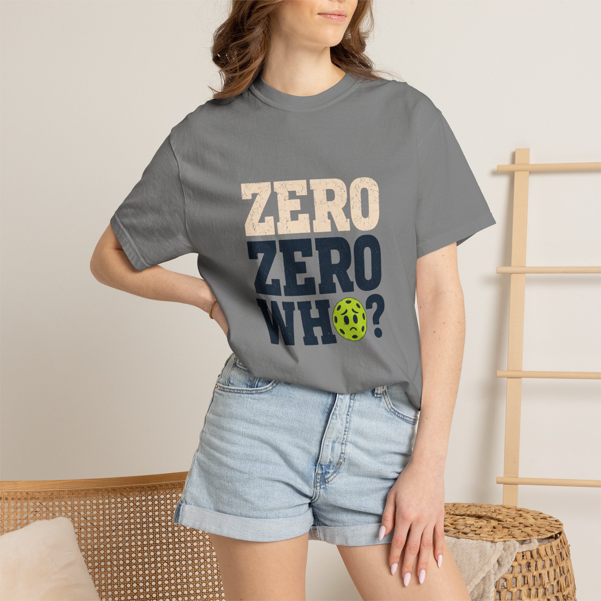 Zero Zero Who Pickleball T-Shirt