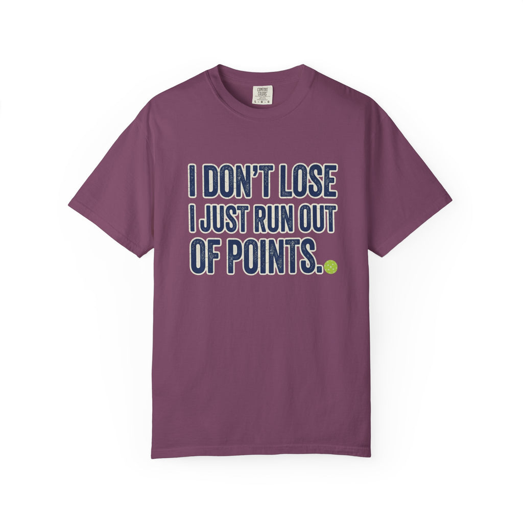 Pickleball Out Of Points T-Shirt