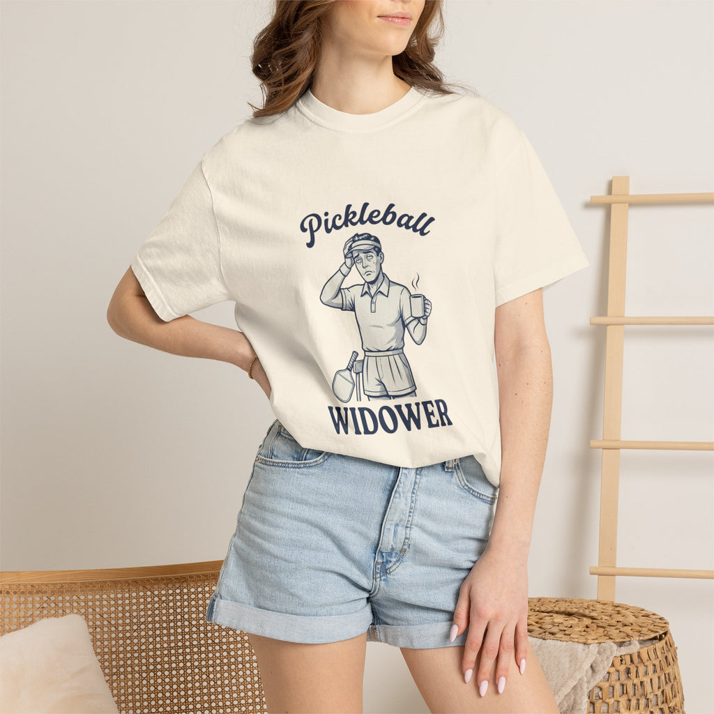 Pickleball Widower T-Shirt