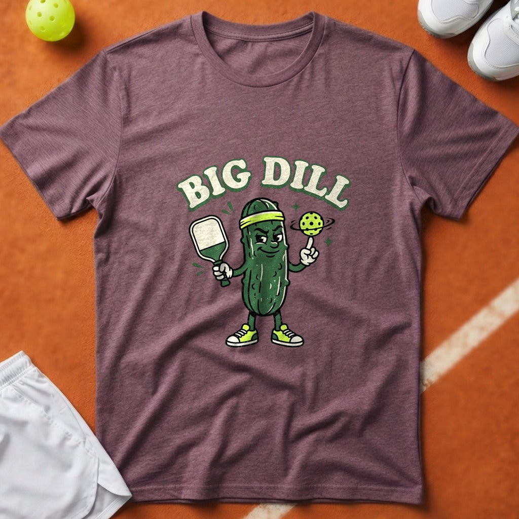 Big Dill Pickleball T-Shirt - Berry [20260819223000]