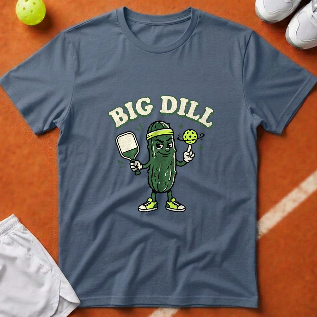 Big Dill Pickleball T-Shirt - Blue Jean [20260819223000]