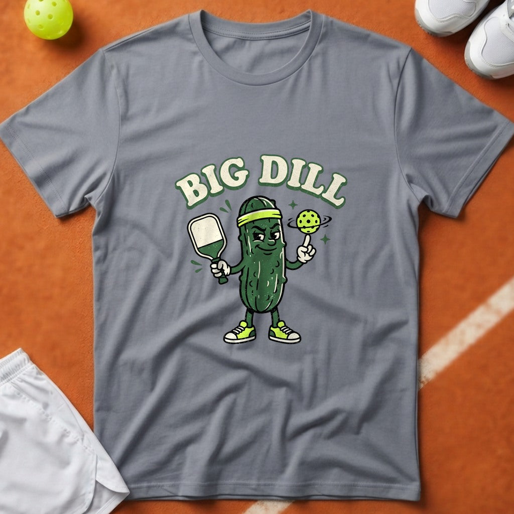 Big Dill Pickleball T-Shirt - Grey [20260819223000]