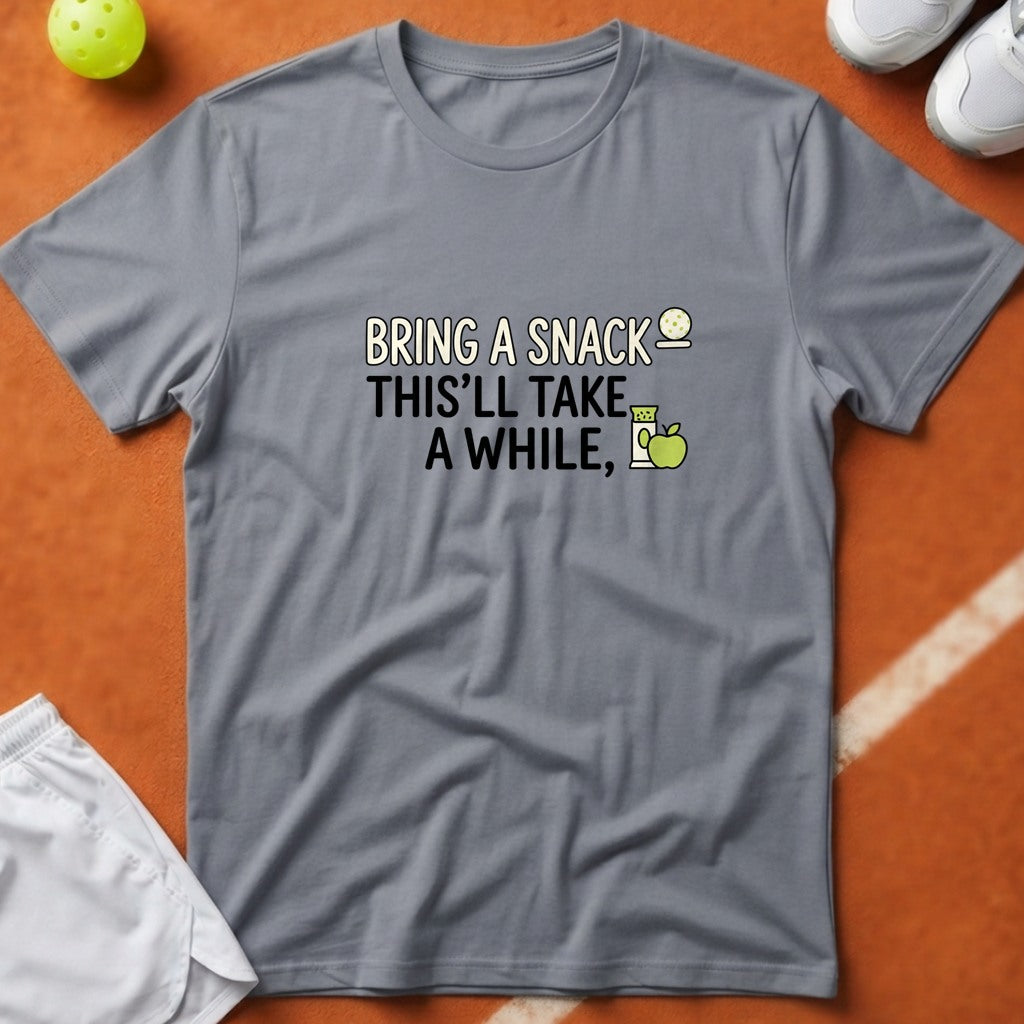 Bring A Snack Pickleball T-Shirt - Grey [20260819223017]
