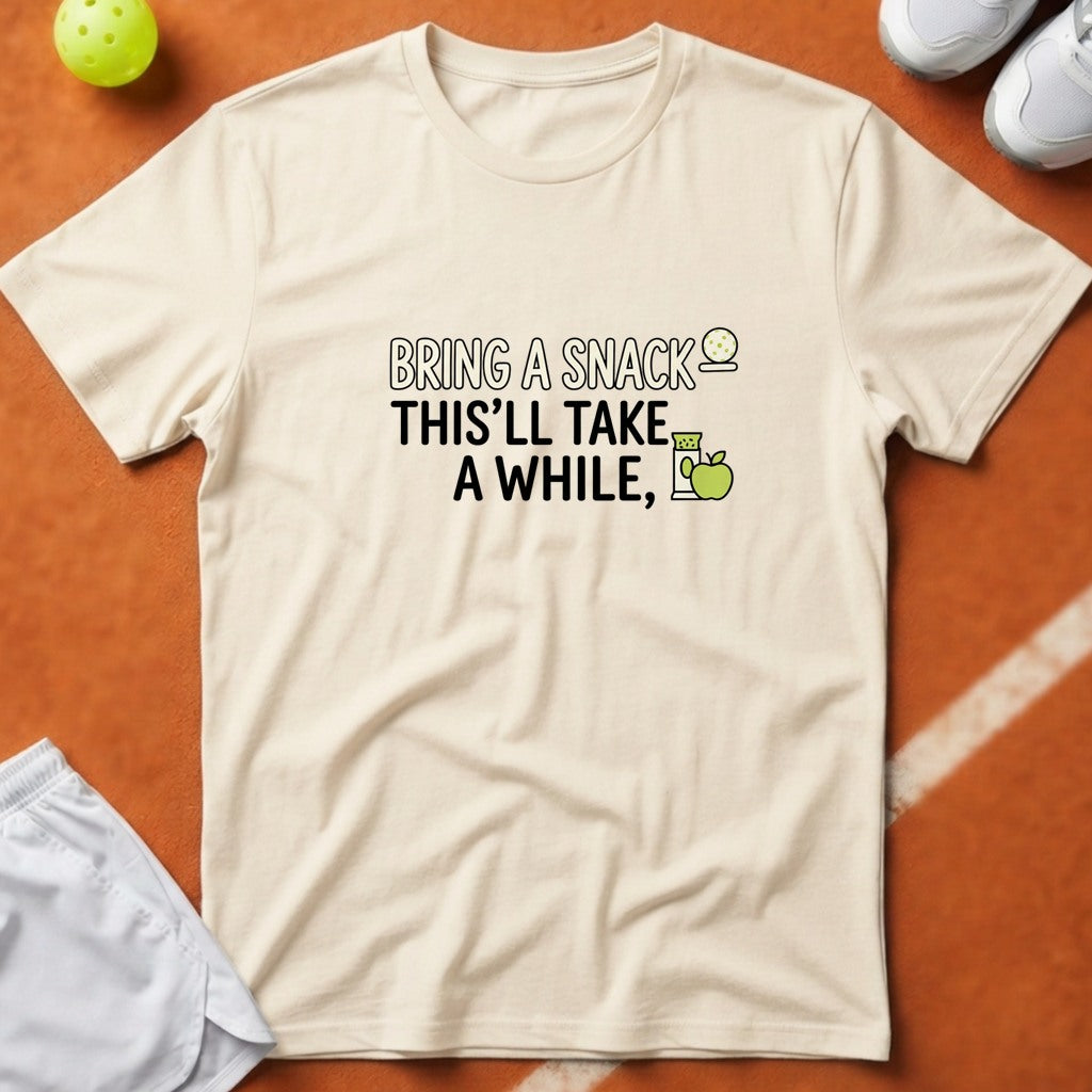 Bring A Snack Pickleball T-Shirt - Ivory [20260819223017]
