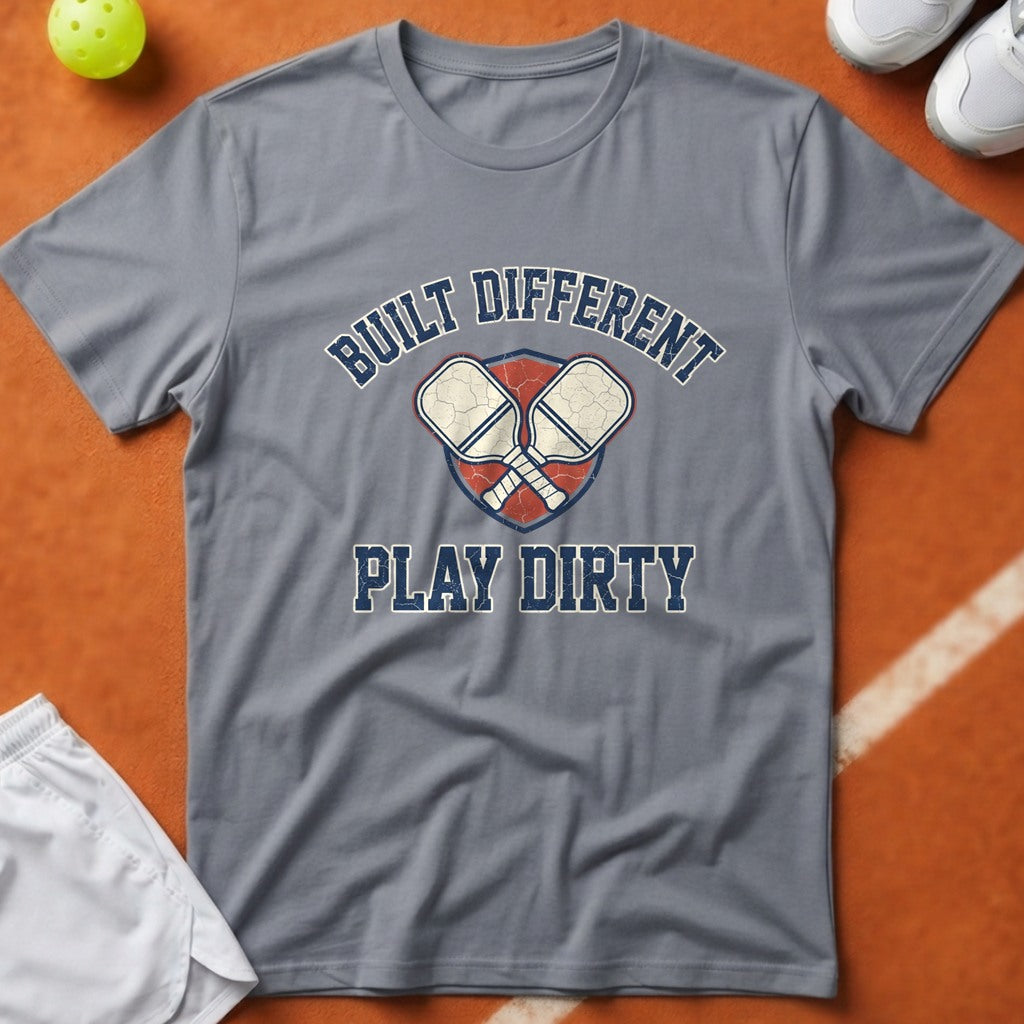 Built Different Play Dirty T-Shirt - Grey [20260819223032]