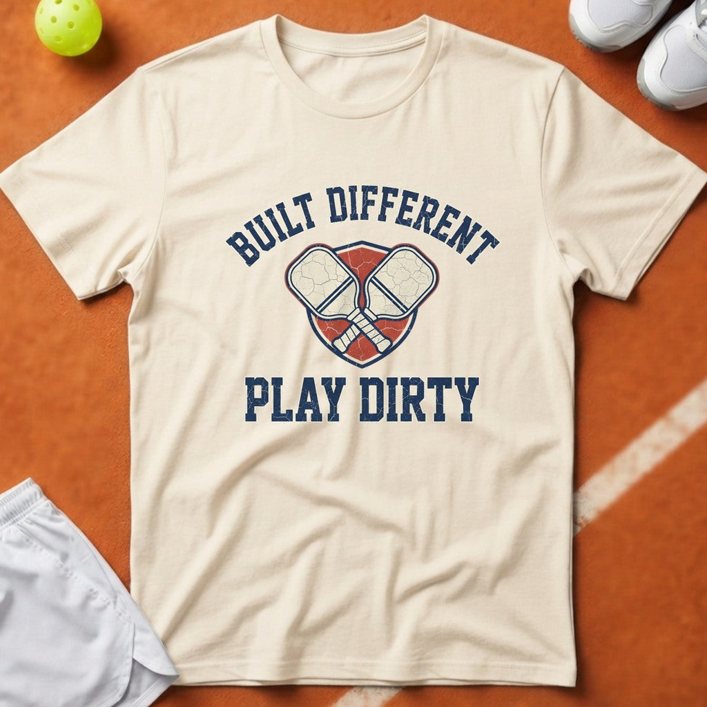 Built Different Play Dirty T-Shirt - Ivory [20260819223032]