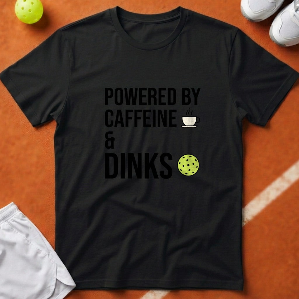 Caffeine And Dinks T-Shirt - Black [20260819223046]