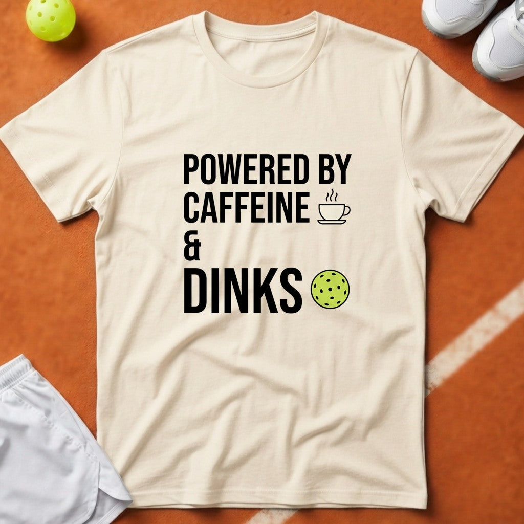 Caffeine And Dinks T-Shirt - Ivory [20260819223046]