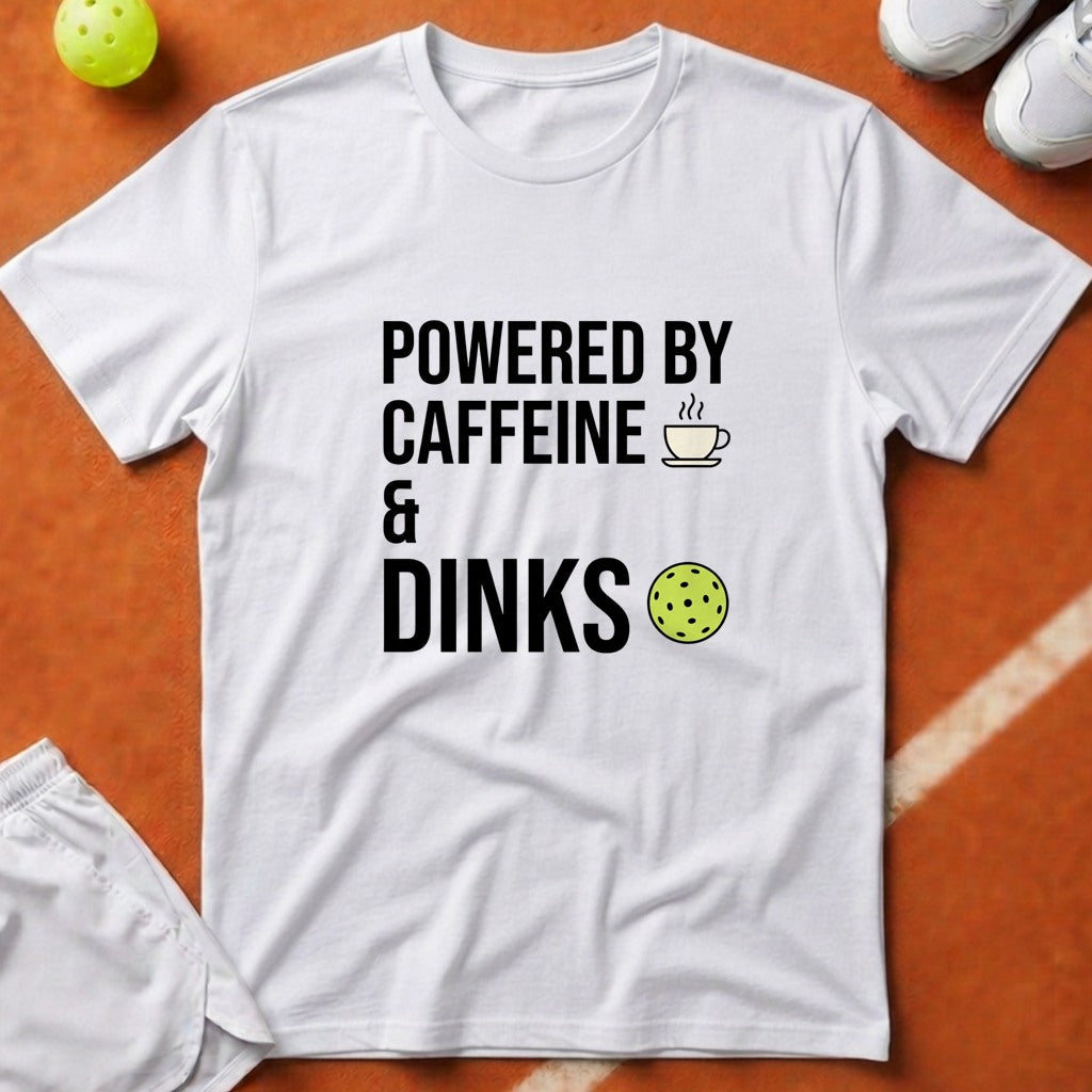 Caffeine And Dinks T-Shirt - White [20260819223046]