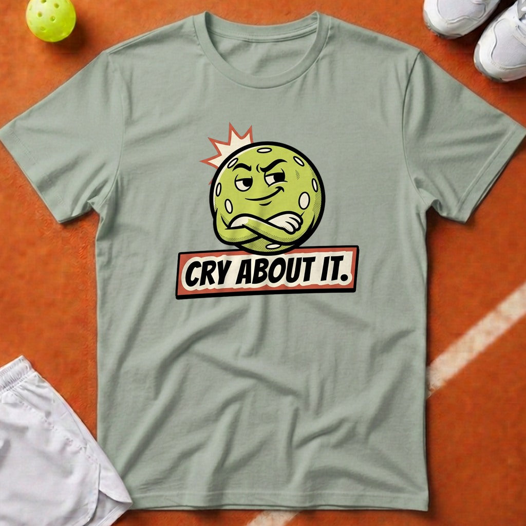 Cry About It Pickleball T-Shirt - Bay [20260819223154]
