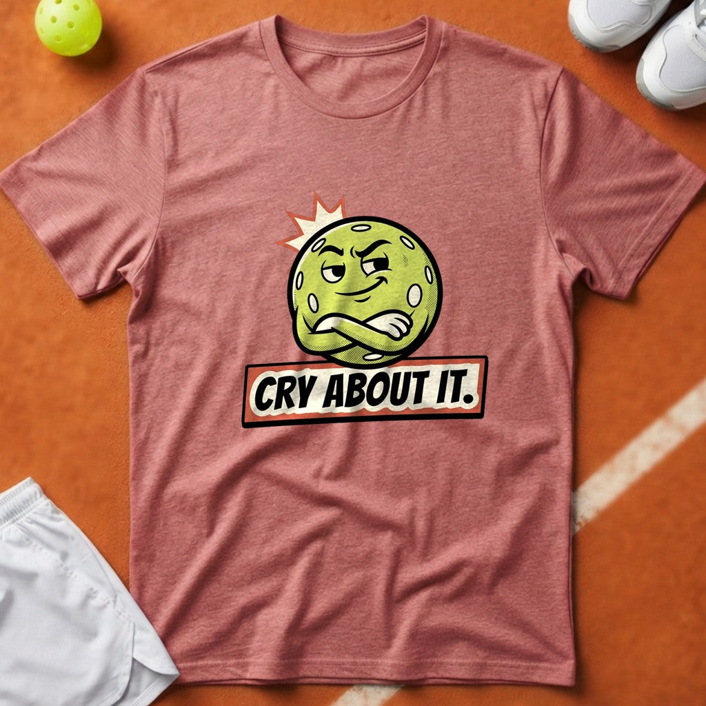 Cry About It Pickleball T-Shirt - Watermelon [20260819223154]