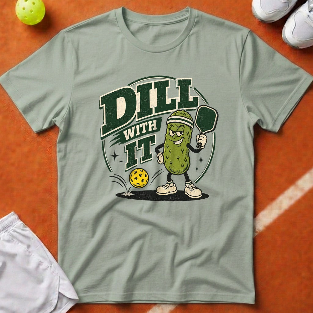 Dill With It Pickleball T-Shirt - Bay [20260819231643]