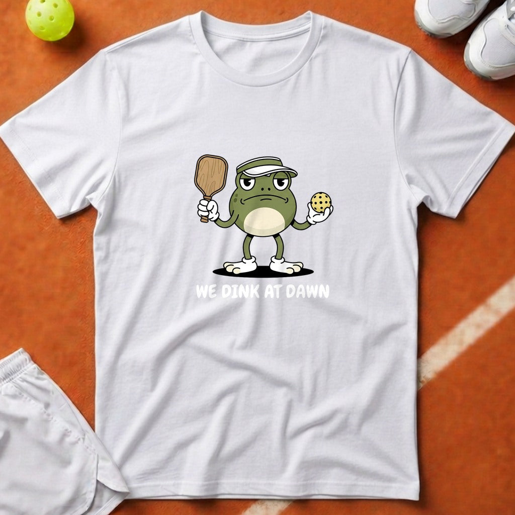 Dink At Dawn Frog T-Shirt - White [20260819231701]