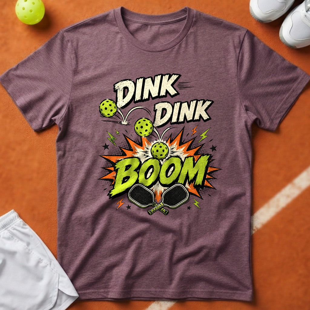 Dink Dink Dink Boom T-Shirt - Berry [20260819223209]