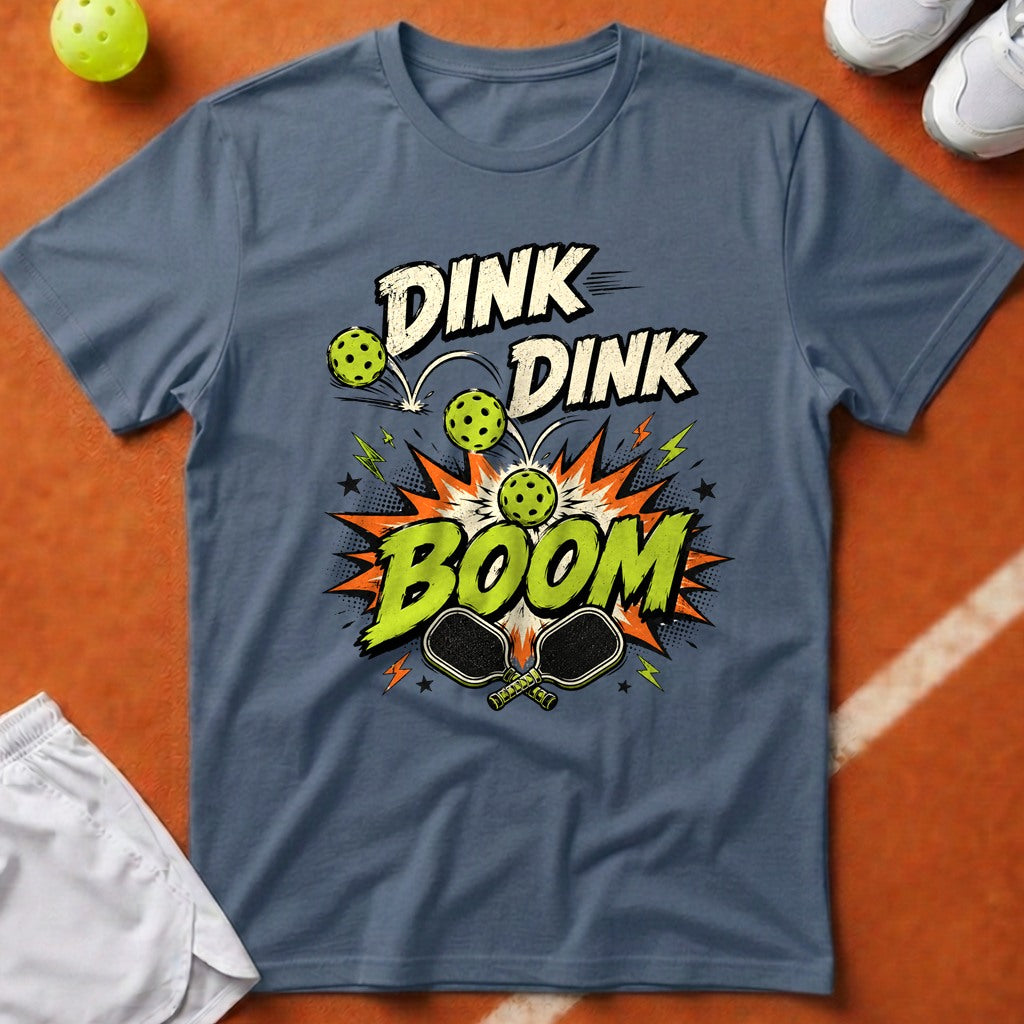 Dink Dink Dink Boom T-Shirt - Blue Jean [20260819223209]