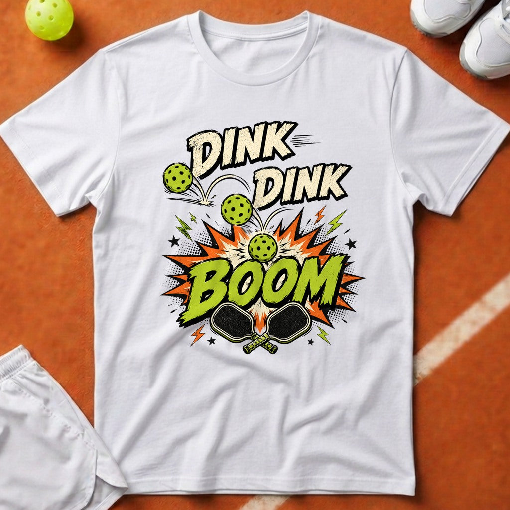Dink Dink Dink Boom T-Shirt - White [20260819223209]