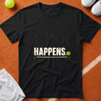 Dink Happens Pickleball T-Shirt - Black [20260819231720]