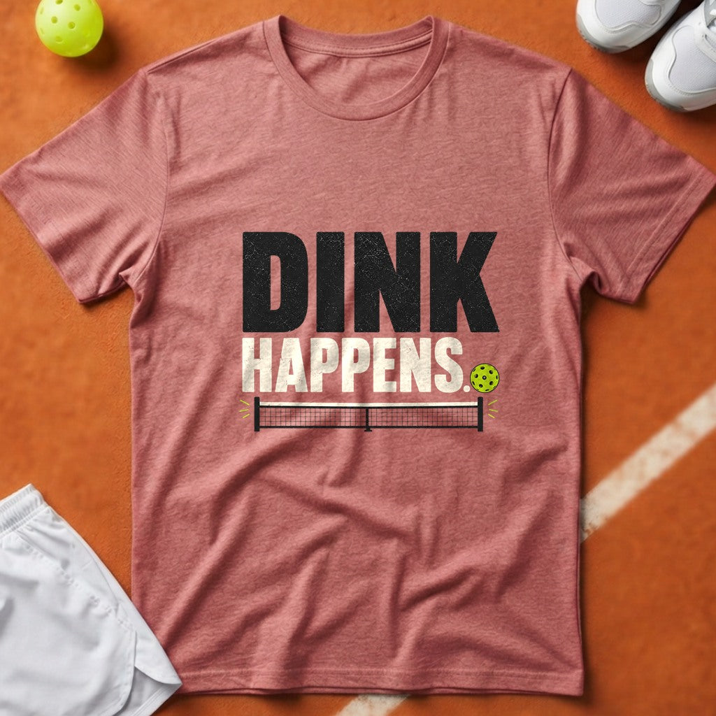 Dink Happens Pickleball T-Shirt - Watermelon [20260819231720]