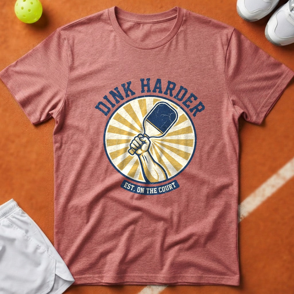 Dink Harder Pickleball T-Shirt - Watermelon [20260819223223]