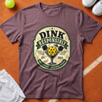 Dink Responsibly Pickleball T-Shirt - Berry [20260819223257]