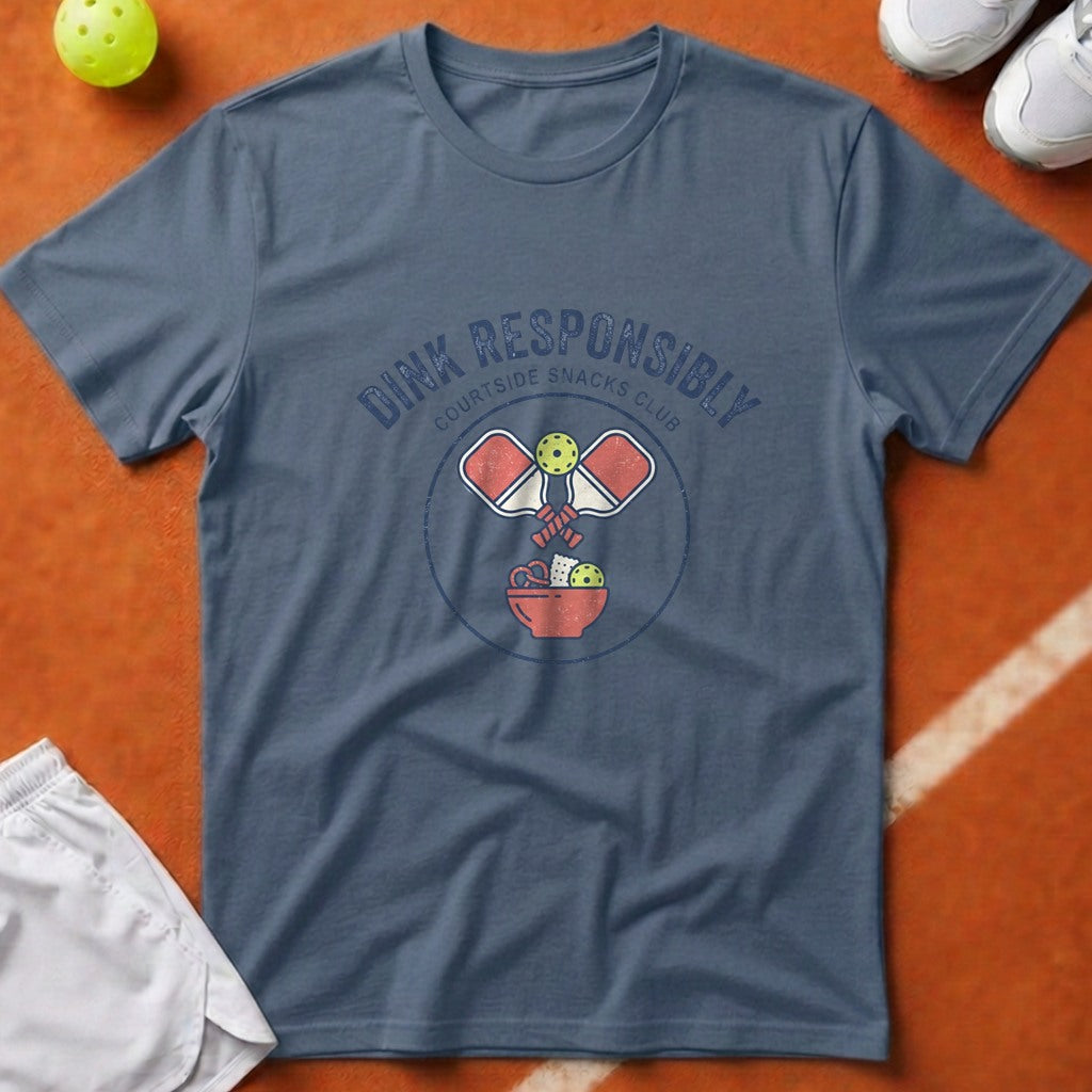 Dink Responsibly T-Shirt - Blue Jean [20260819223315]