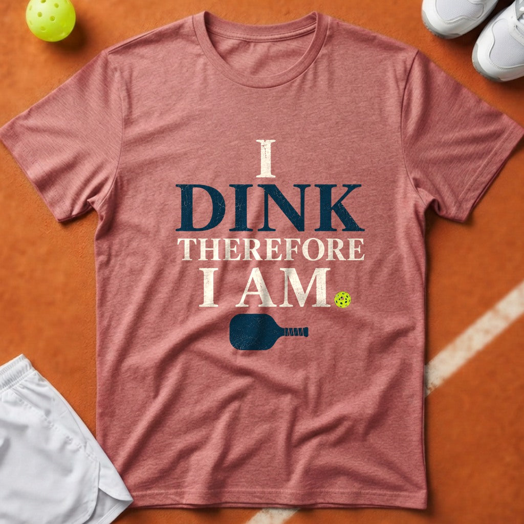 Dink Therefore I Am T-Shirt - Watermelon [20260819231740]
