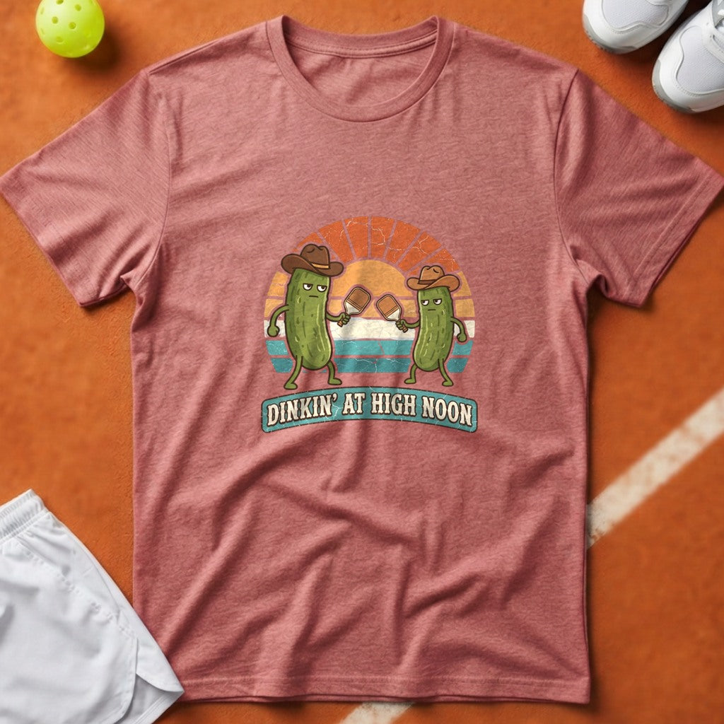 Dinkin At High Noon T-Shirt - Watermelon [20260819223239]