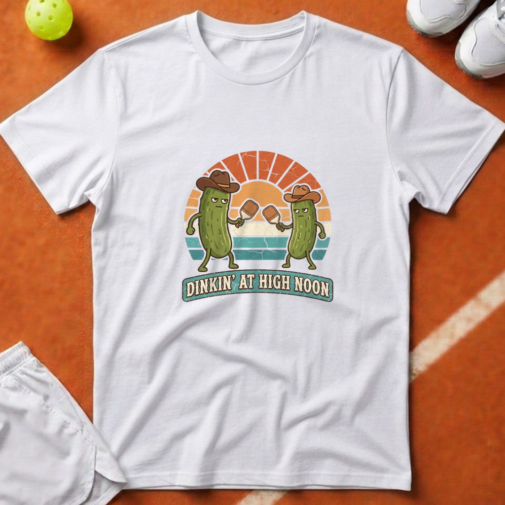 Dinkin At High Noon T-Shirt - White [20260819223239]