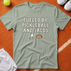Fueled By Pickleball Tacos T-Shirt - Bay [20260819223558]