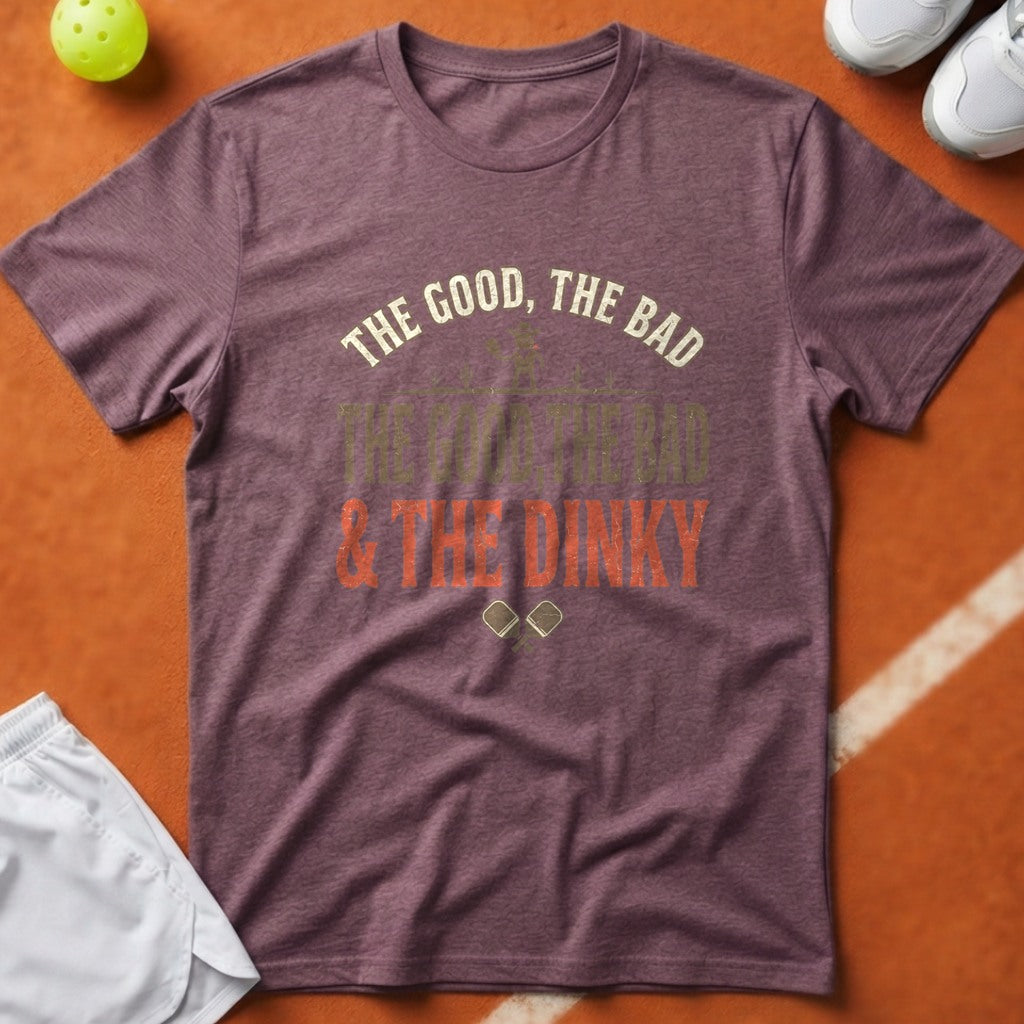 Good Bad Dinky Pickleball T-Shirt - Berry [20260819223615]