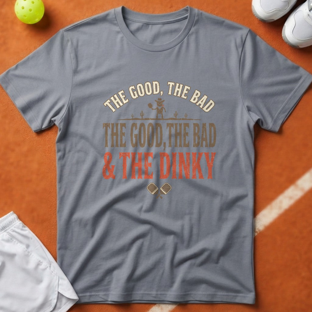 Good Bad Dinky Pickleball T-Shirt - Grey [20260819223615]