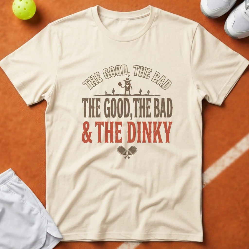 Good Bad Dinky Pickleball T-Shirt - Ivory [20260819223615]
