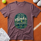 Here For The Dinks T-Shirt - Berry [20260819231818]