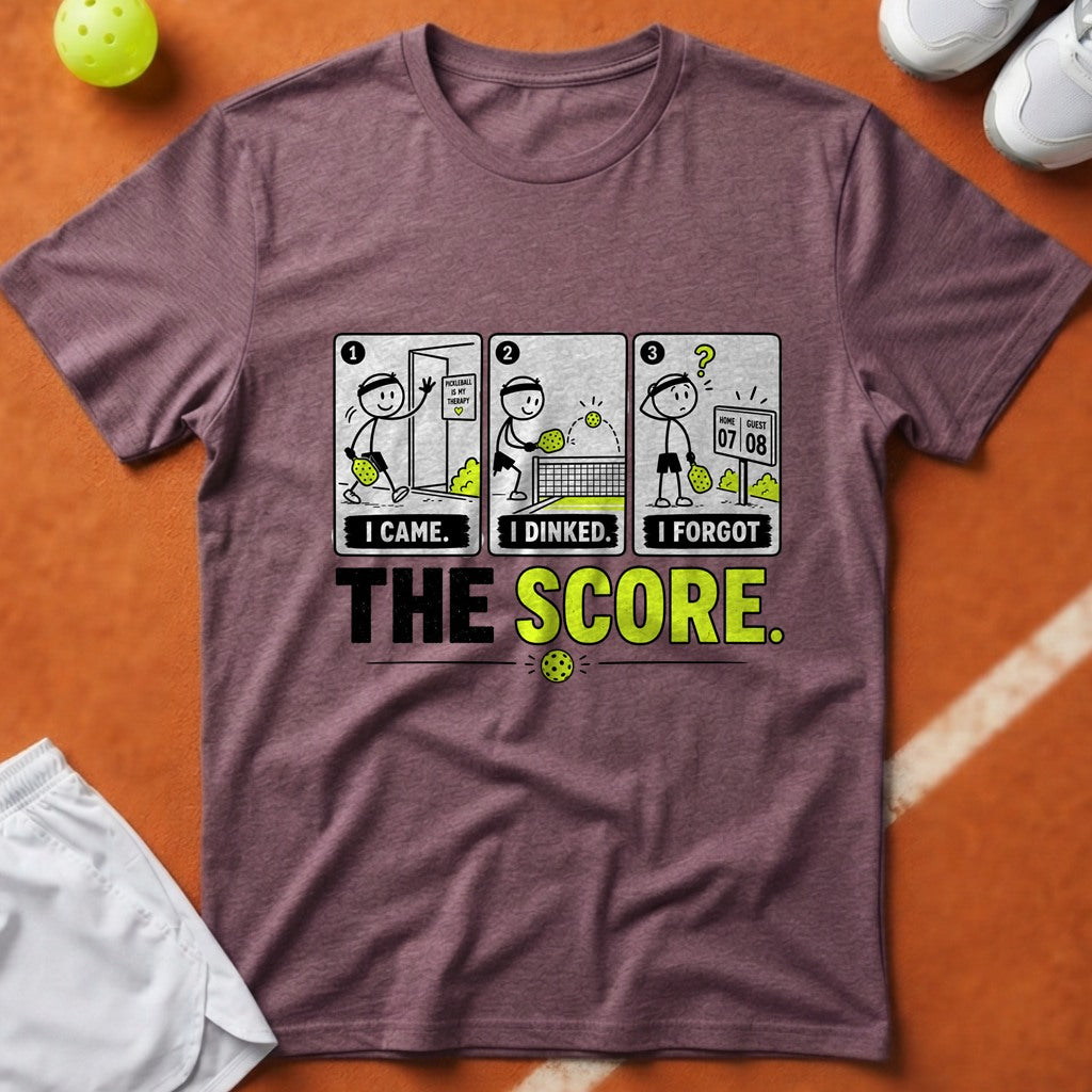 I Forgot The Score T-Shirt - Berry [20260819231837]