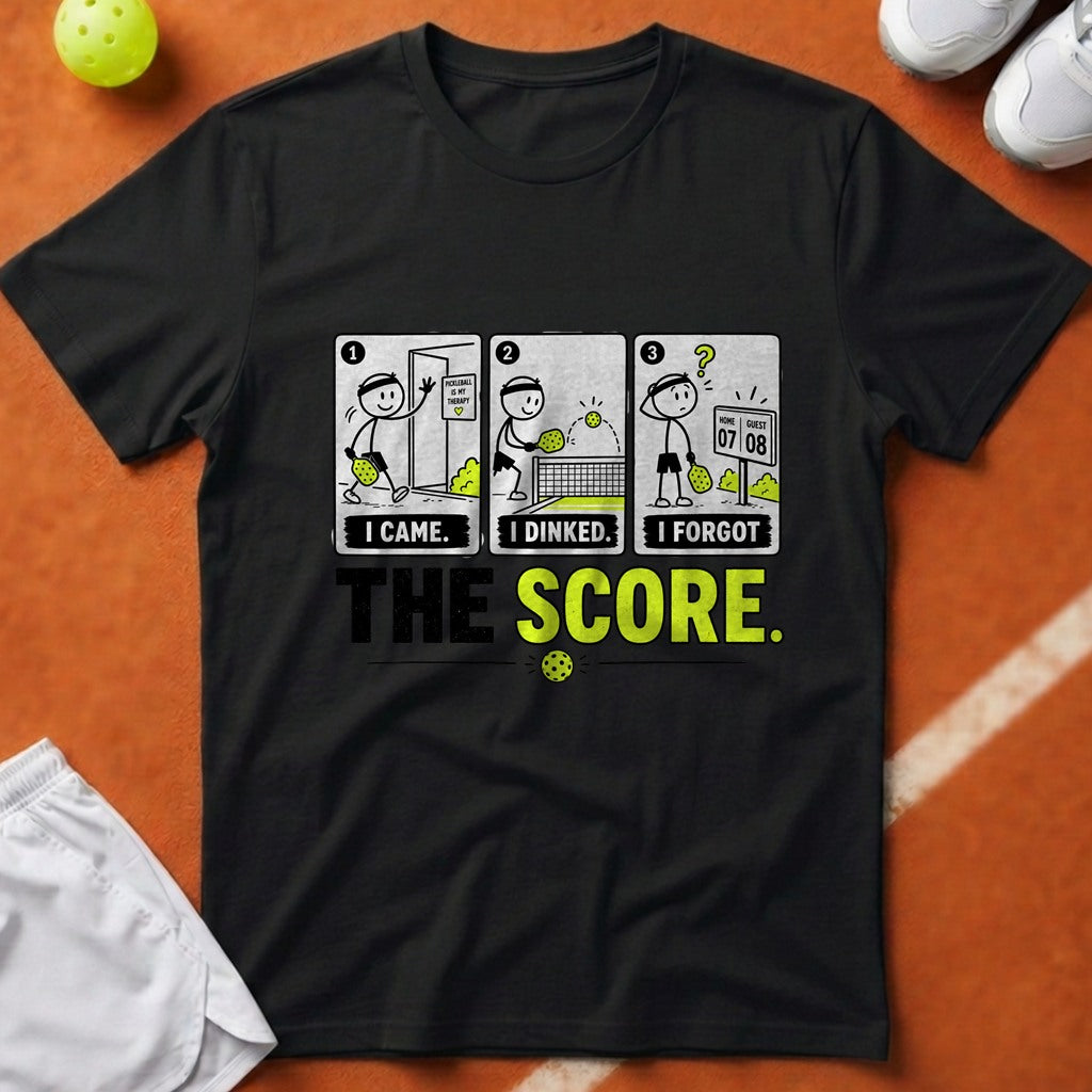 I Forgot The Score T-Shirt - Black [20260819231837]
